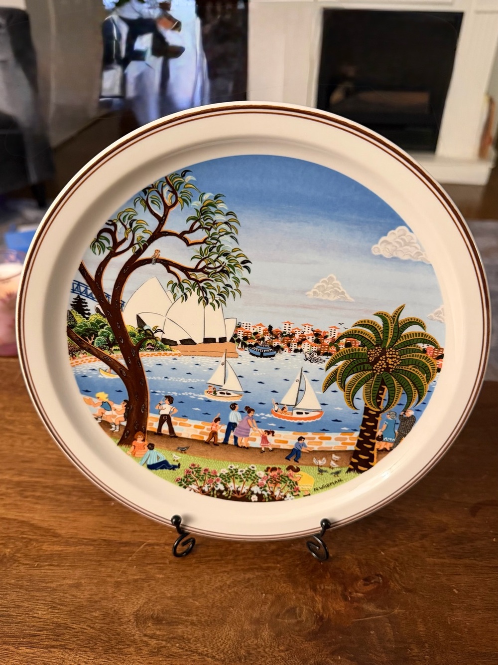 Villeroy Boch Scenes of Australia No 1 Sydney Harbour Plate